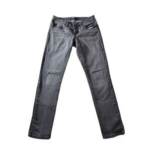 Levi's 511 Jeans Medium Wash Gray Denim Skinny Leg Pants Low Rise Size 4